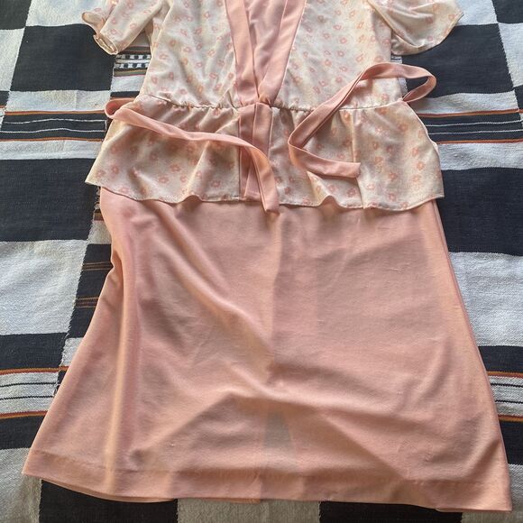 Vintage KR of NY Peplum Style Dress. Midi. Spring. Size 14. USA. 70’s/80’s. - Picture 15 of 15